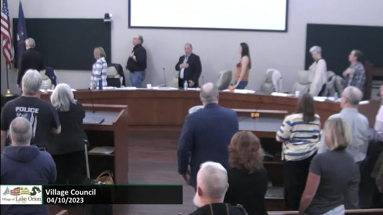 Thumbnail image for Village Council Meeting 4-10-2023