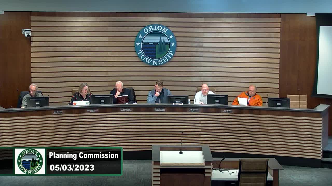 Thumbnail image for Township Planning Commission Meeting 5-3-2023