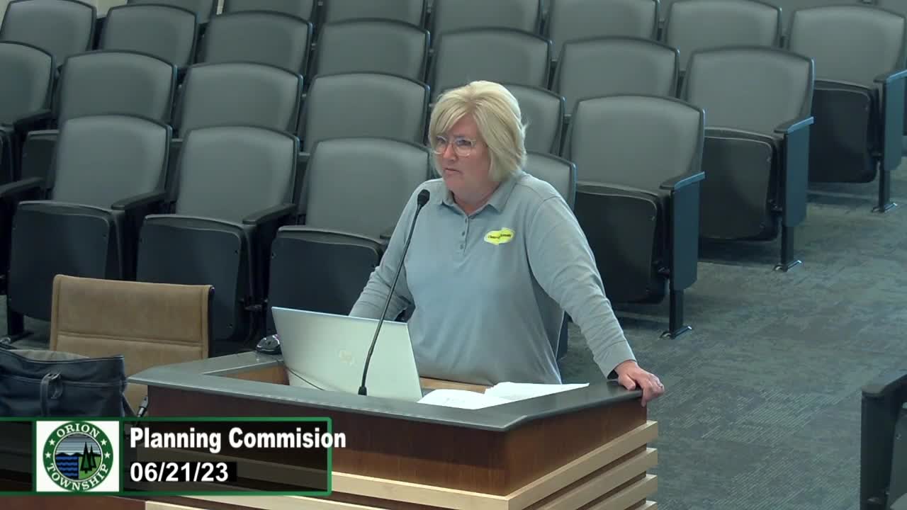 Thumbnail image for Orion Township Planning Commission 6-21-2023