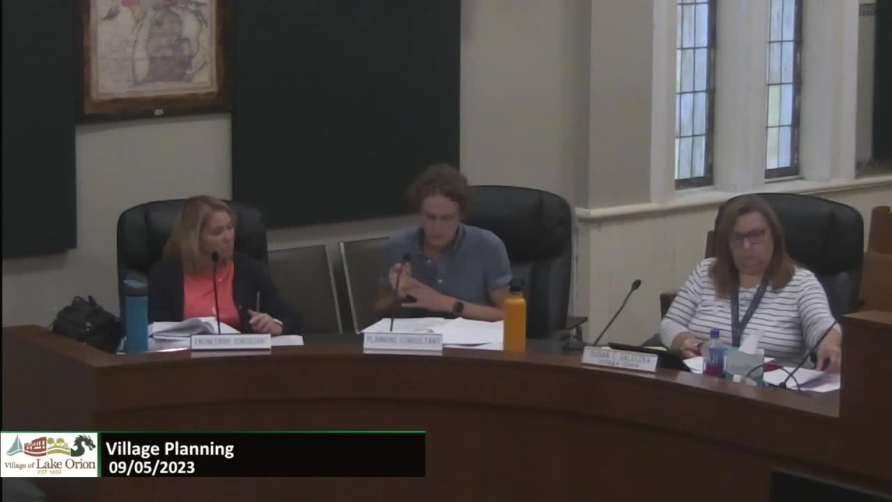 Thumbnail image for Village Planning Commission Meeting 9-5-2023