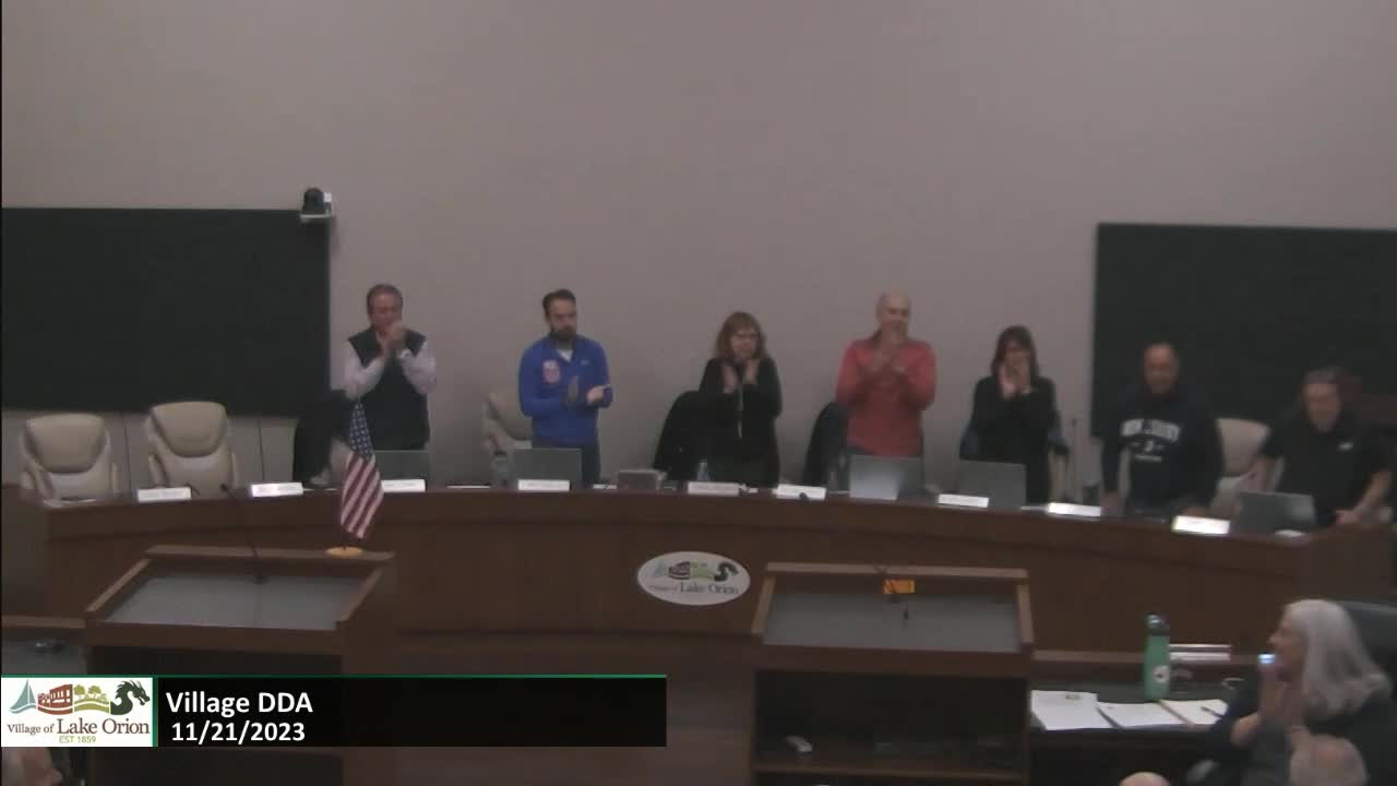 Thumbnail image for Village DDA Meeting 11-21-2023