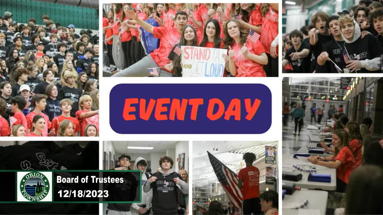 Township Board Meeting 12-18-2023