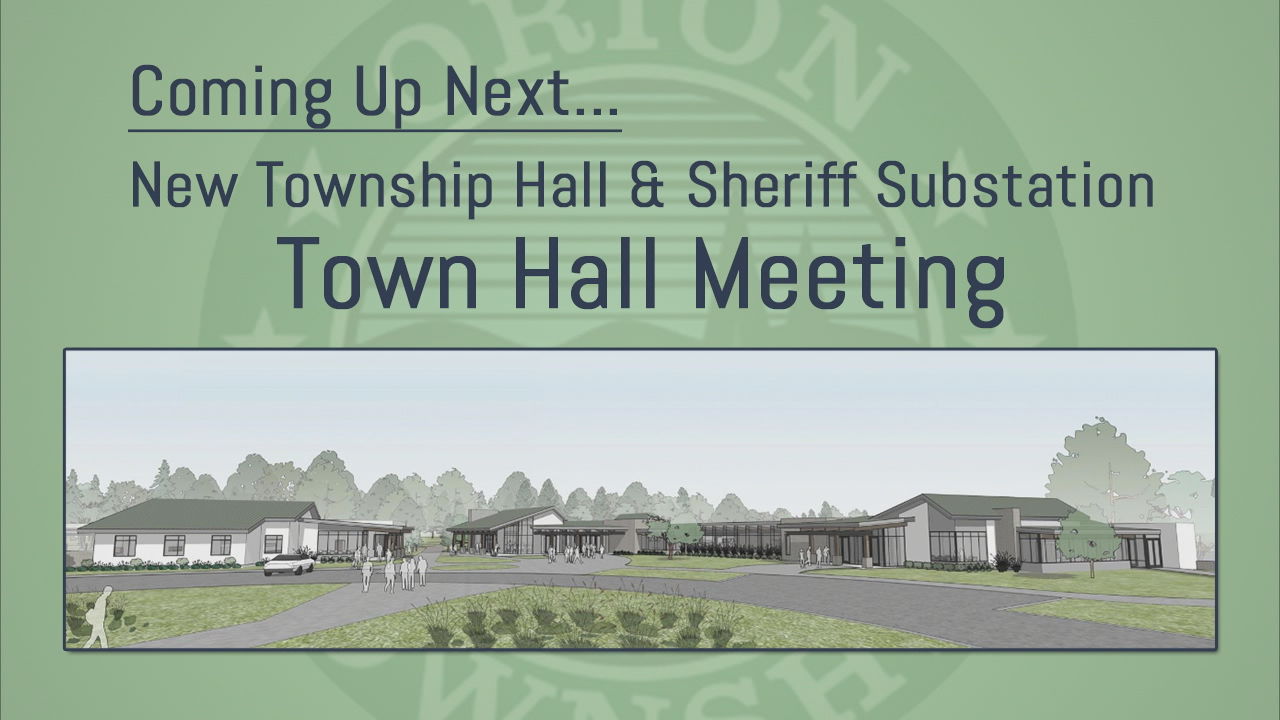 Thumbnail image for Town Hall Meeting - New Township & Sheriff Substation 09/05/19