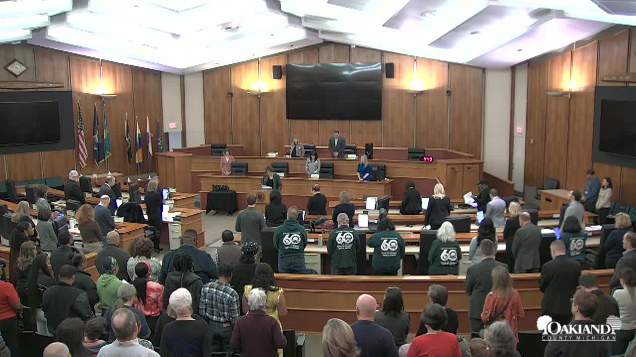 Oakland Board of Commissioners 2-19-26