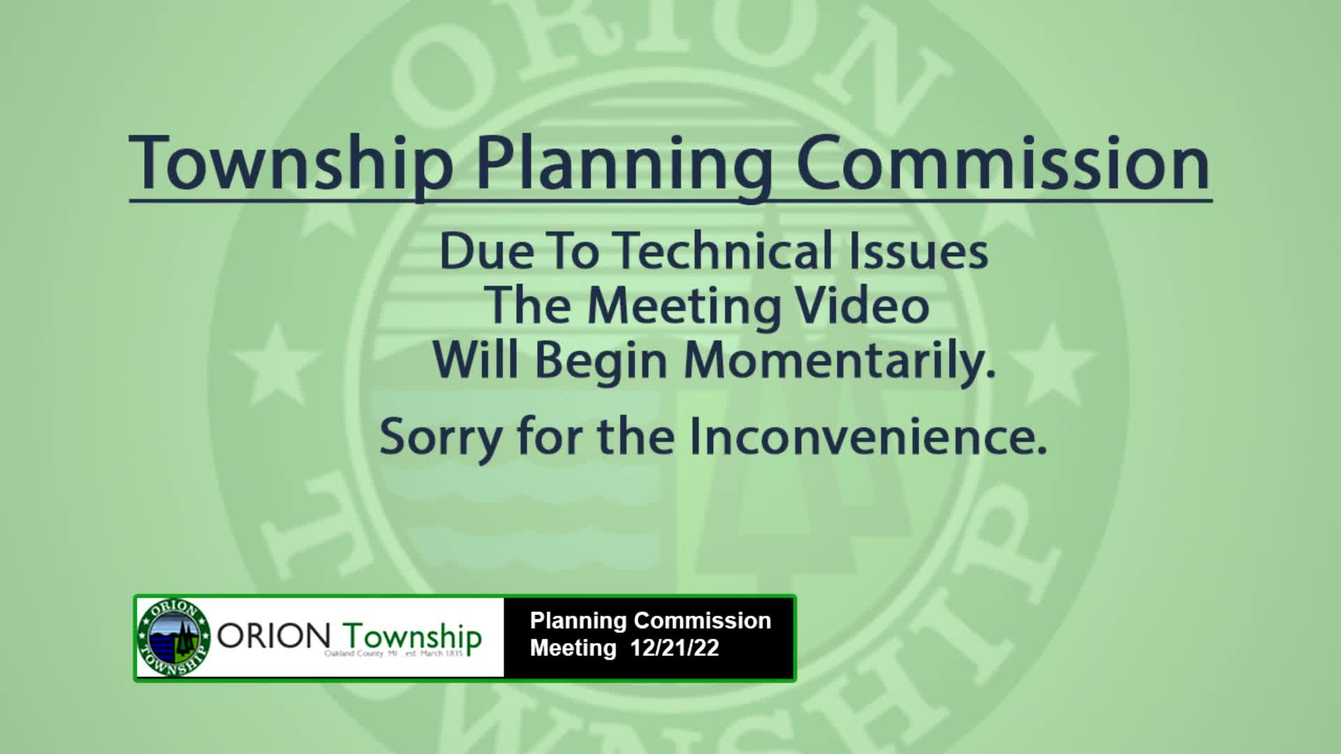 Thumbnail image for Township Planning Commission 12-21-22