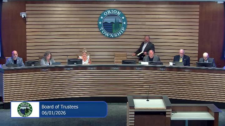 Thumbnail image for Township Board Meeting 6-1-2026