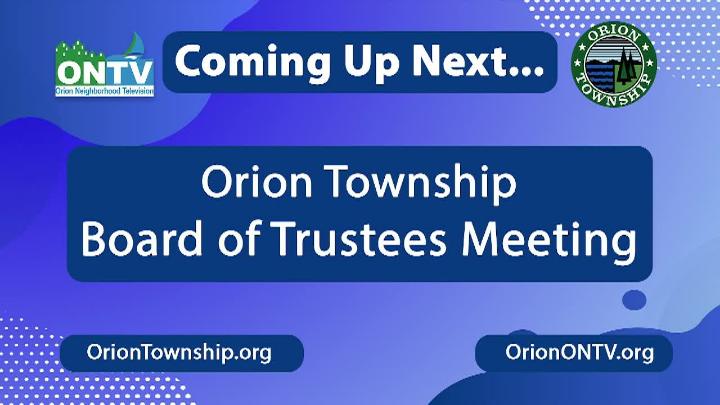 Thumbnail image for Township Board Meeting 09-08-2026